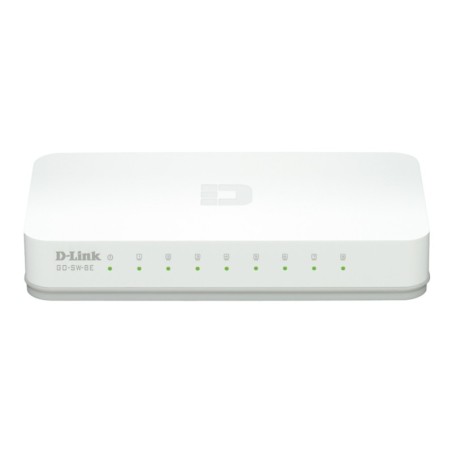 GO-SW-8E/E switch No administrado Fast Ethernet (10/100) Blanco