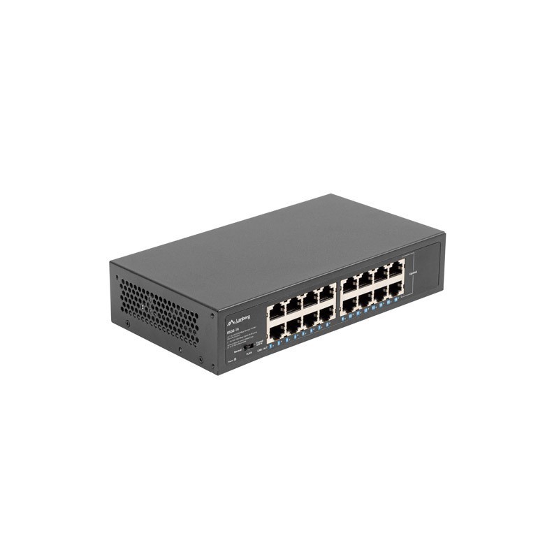 RSGE-16 switch No administrado Gigabit Ethernet (10/100/1000) 1U Negro
