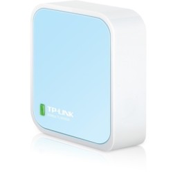 TL-WR802N router inalmbrico Ethernet rpido Banda nica (2 4 GHz) Azul  Blanco
