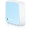 TL-WR802N router inalmbrico Ethernet rpido Banda nica (2 4 GHz) Azul  Blanco