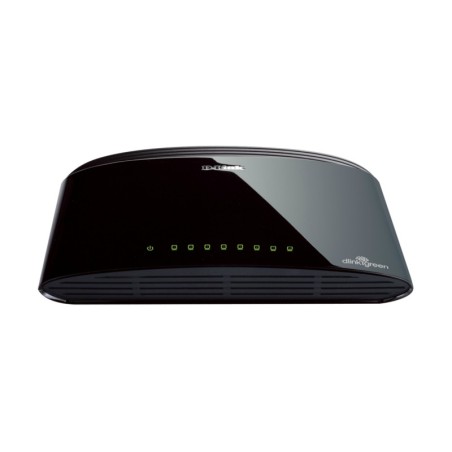 DES-1008D No administrado Fast Ethernet (10/100) Negro