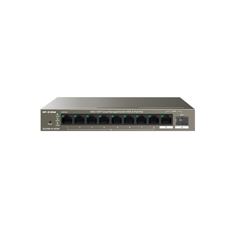 G2210P-8-102W switch Gestionado Gigabit Ethernet (10/100/1000) Energa sobre Ethernet (PoE)