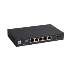 GEU-0525 switch No administrado 2.5G Ethernet (100/1000/2500) Negro