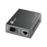 MC111CS convertidor de medio 1000 Mbit/s 1550 nm Monomodo Negro