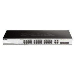 DGS-1210-28 switch Gestionado L2 Gigabit Ethernet (10/100/1000) 1U Negro