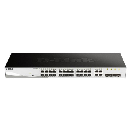 DGS-1210-28 switch Gestionado L2 Gigabit Ethernet (10/100/1000) 1U Negro