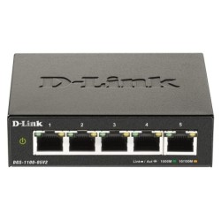 DGS-1100-05V2/B switch Gestionado L2 Gigabit Ethernet (10/100/1000) Negro