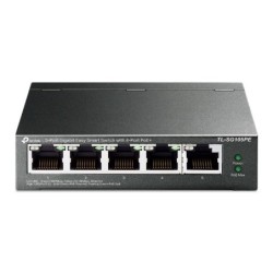 TL-SG105PE switch Gestionado L2 Gigabit Ethernet (10/100/1000) Energa sobre Ethernet (PoE) Negro