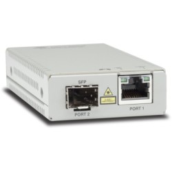 AT-MMC2000/SP-960 convertidor de medio 1000 Mbit/s 850 nm Multimodo Plata