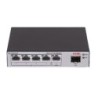 LS-1600V2-6P-GL switch Gestionado L2 Gigabit Ethernet (10/100/1000) Negro  Gris