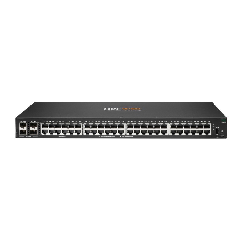 Aruba Networking CX 6000 48p 10M/100M/1G 4p SFP 1G Switch