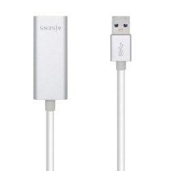 Conversor USB 3.0 A Ethernet Gigabit 10/100/1000 Mbps  15 cm