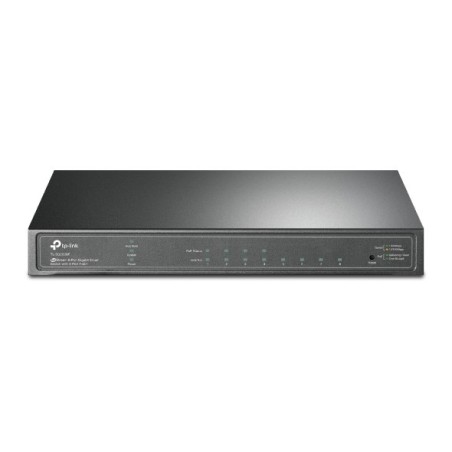 JetStream TL-SG2008P switch Gestionado L2/L2+ Gigabit Ethernet (10/100/1000) Energa sobre Ethernet (PoE) Negro