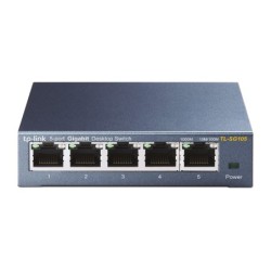 TL-SG105 No administrado Gigabit Ethernet (10/100/1000) Negro