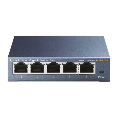 TL-SG105 No administrado Gigabit Ethernet (10/100/1000) Negro
