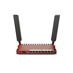 L009UiGS-2HaxD-IN router inalmbrico Gigabit Ethernet Banda nica (2 4 GHz) Rojo
