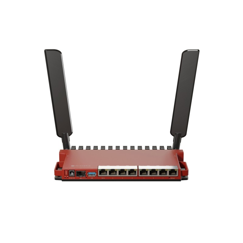 L009UiGS-2HaxD-IN router inalmbrico Gigabit Ethernet Banda nica (2 4 GHz) Rojo