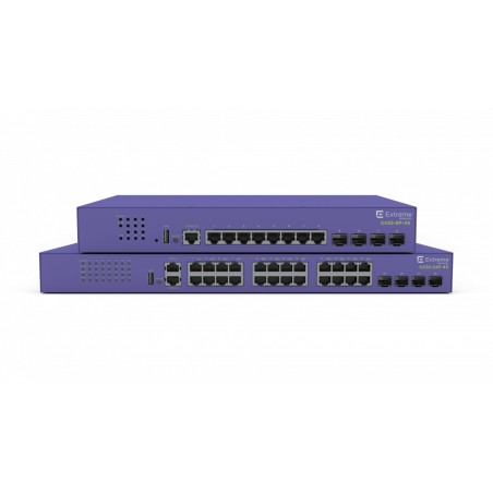ExtremeSwitching X435 Gestionado Gigabit Ethernet (10/100/1000) Energa sobre Ethernet (PoE) 1U Violeta