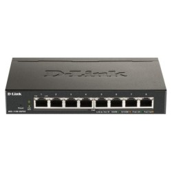 DGS-1100-08PV2/B Gestionado L2/L3 Gigabit Ethernet (10/100/1000) Energa sobre Ethernet (PoE) Negro