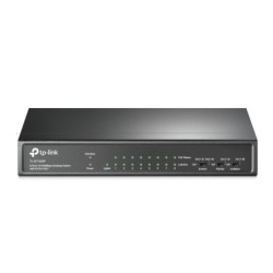 TL-SF1009P switch No administrado Fast Ethernet (10/100) Energa sobre Ethernet (PoE) Negro