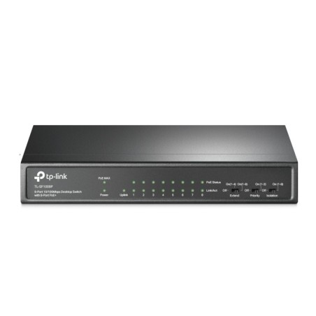 TL-SF1009P switch No administrado Fast Ethernet (10/100) Energa sobre Ethernet (PoE) Negro