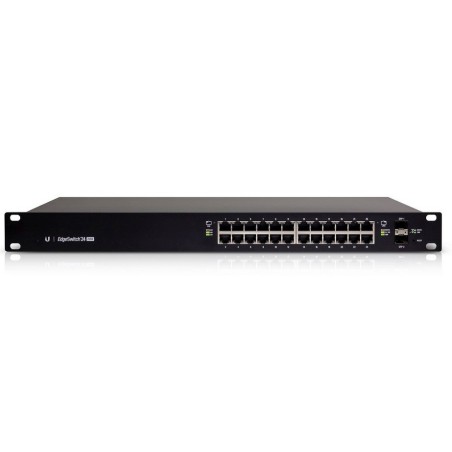 ES-24-250W switch Gestionado L2/L3 Gigabit Ethernet (10/100/1000) Energa sobre Ethernet (PoE) 1U Negro