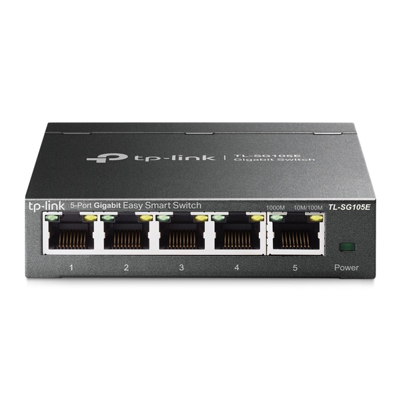 TL-SG105E switch Gestionado L2 Gigabit Ethernet (10/100/1000) Negro