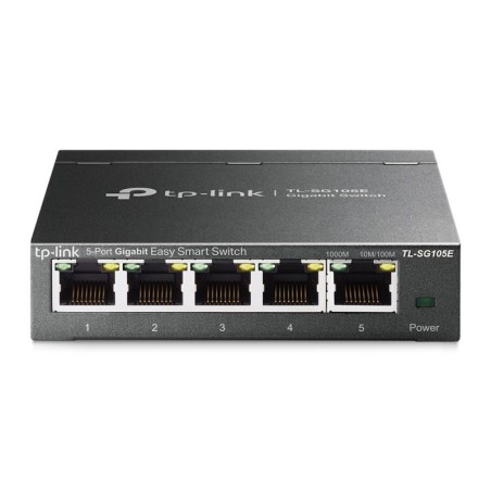 TL-SG105E switch Gestionado L2 Gigabit Ethernet (10/100/1000) Negro
