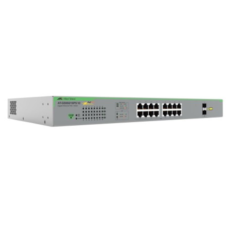 AT-GS950/18PS-V2-50 switch No administrado Gigabit Ethernet (10/100/1000) Energa sobre Ethernet (PoE) Gris
