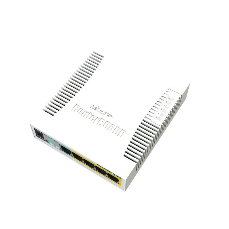 CSS106-1G-4P-1S switch Gigabit Ethernet (10/100/1000) Energa sobre Ethernet (PoE) Blanco