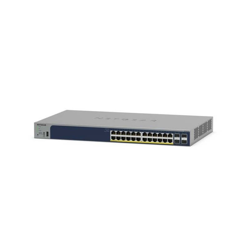 GS728TPP Gestionado L2/L3/L4 Gigabit Ethernet (10/100/1000) Energa sobre Ethernet (PoE) Gris