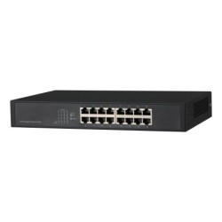 PFS3016-16GT switch No administrado L2 Gigabit Ethernet (10/100/1000) Negro