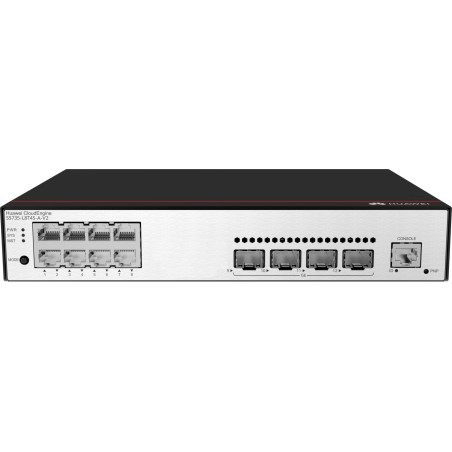 CloudEngine S5735-L8T4S-A-V2 Gestionado L3 Gigabit Ethernet (10/100/1000) 1U Negro  Plata