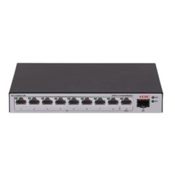 LS-1600V2-10P-GL switch Gestionado Gigabit Ethernet (10/100/1000) Negro  Gris