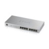 GS1008HP No administrado Gigabit Ethernet (10/100/1000) Energa sobre Ethernet (PoE) Gris