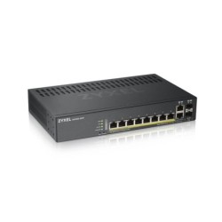 GS1920-8HPV2 Gestionado Gigabit Ethernet (10/100/1000) Energa sobre Ethernet (PoE) Negro