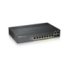 GS1920-8HPV2 Gestionado Gigabit Ethernet (10/100/1000) Energa sobre Ethernet (PoE) Negro