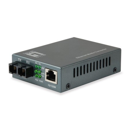 FVT-1101 convertidor de medio 100 Mbit/s 1310 nm Multimodo Negro