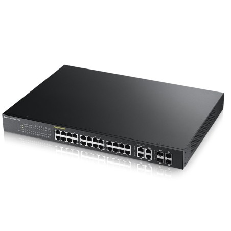 GS1920-24HP Gestionado L2 Gigabit Ethernet (10/100/1000) Energa sobre Ethernet (PoE) Negro