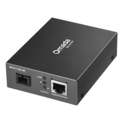 Omada MC211CS-20 convertidor de medio 1000 Mbit/s 1310 nm Monomodo Negro