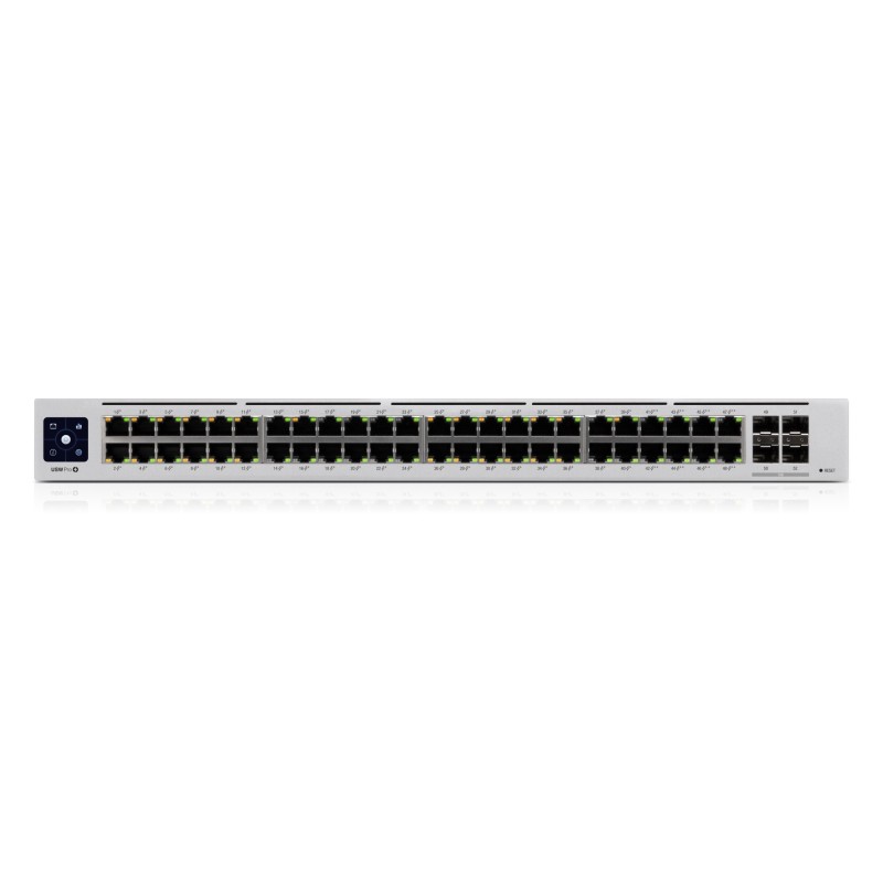 UniFi Pro 48-Port PoE Gestionado L2/L3 Gigabit Ethernet (10/100/1000) Energa sobre Ethernet (PoE) 1U Plata