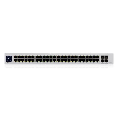 UniFi Pro 48-Port PoE Gestionado L2/L3 Gigabit Ethernet (10/100/1000) Energa sobre Ethernet (PoE) 1U Plata