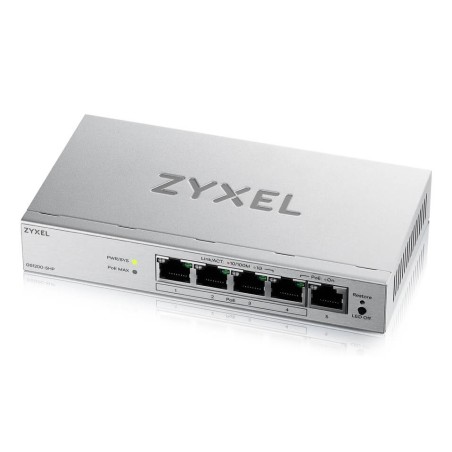 GS1200-5HPV3 Gestionado L2 Gigabit Ethernet (10/100/1000) Energa sobre Ethernet (PoE) Escritorio Gris
