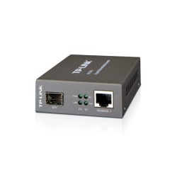 MC220L convertidor de medio 1000 Mbit/s Multimodo  Monomodo Negro