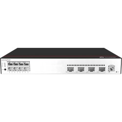 CloudEngine S5735-L8P4S-A-V2 Gestionado Gigabit Ethernet (10/100/1000) Energa sobre Ethernet (PoE) 1U Negro  Plata