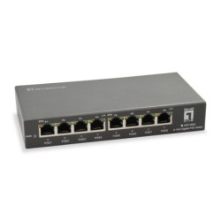 GEP-0823 switch Gigabit Ethernet (10/100/1000) Energa sobre Ethernet (PoE) Negro
