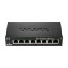 DES-108 switch No administrado L2 Gigabit Ethernet (10/100/1000) Escritorio Negro