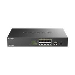 DGS-1010MP/E switch No administrado L2 Gigabit Ethernet (10/100/1000) Energa sobre Ethernet (PoE) 1U Negro
