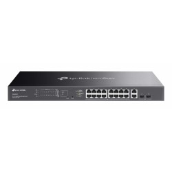 Omada ES220GMP switch Gestionado L2 Gigabit Ethernet (10/100/1000) Energa sobre Ethernet (PoE) Negro