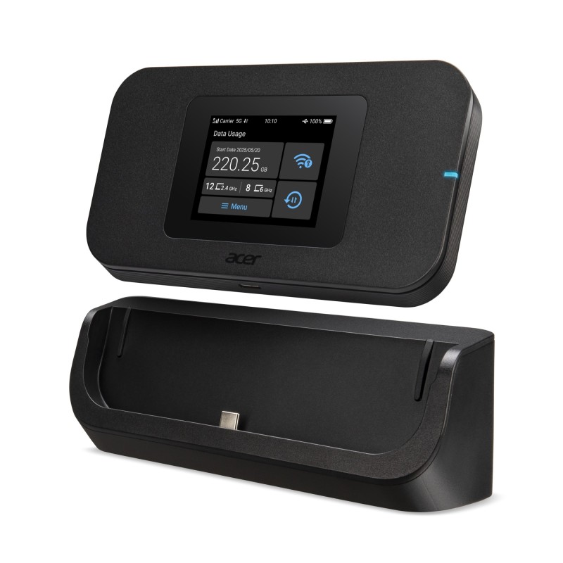 Connect Enduro M4D router inalmbrico Doble banda (2 4 GHz / 5 GHz) 5G Negro